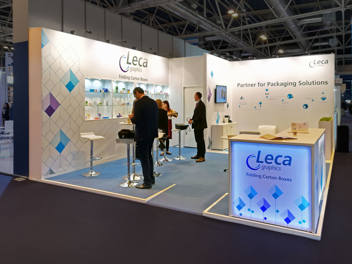 leca2 Stand CPhI Congress (Madrid, Spain)