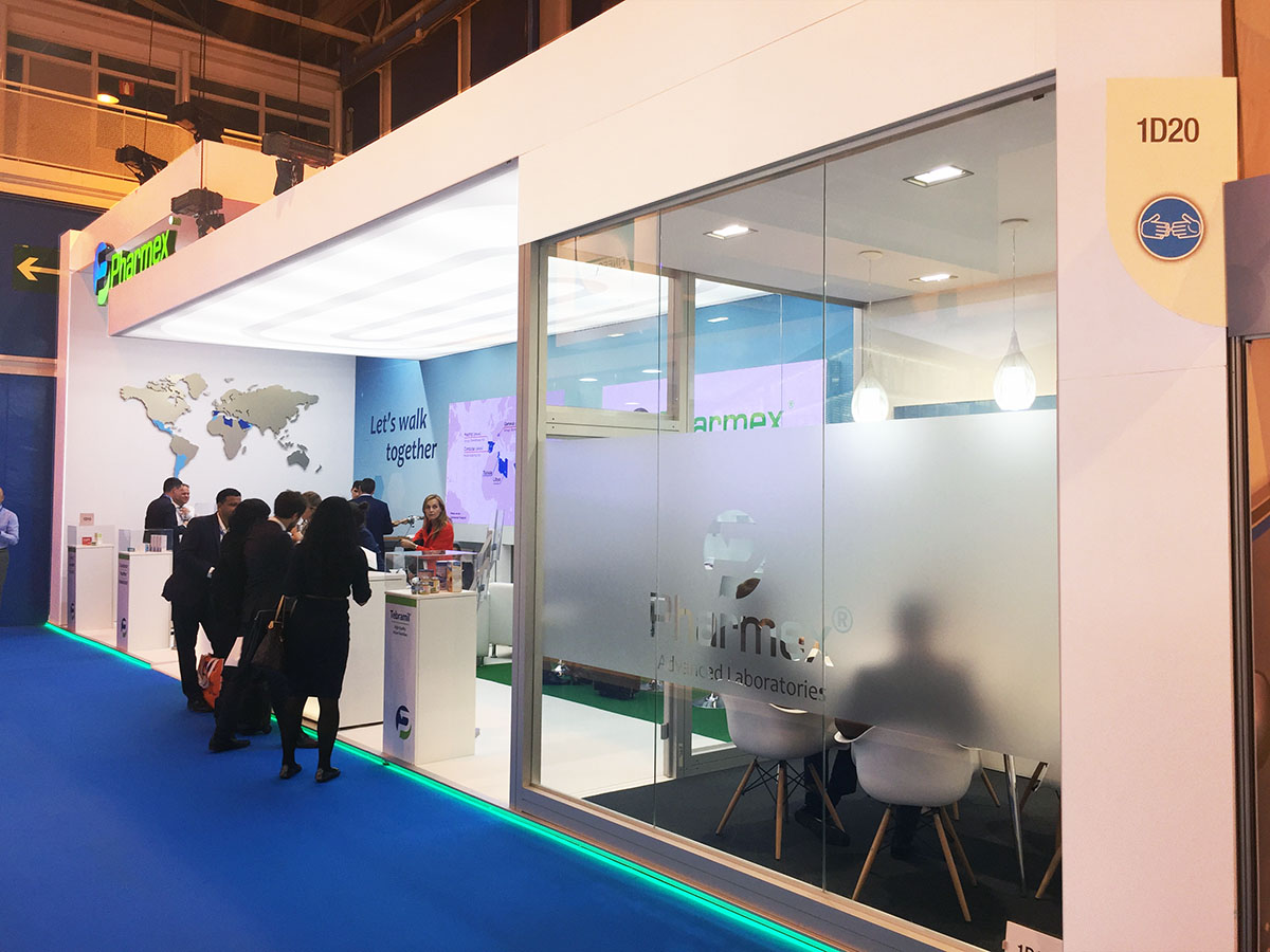 pharmex2 Stand CPhI Congress (Madrid, Spain)