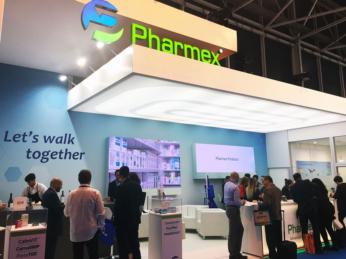 pharmex3 Stand CPhI Congress (Madrid, Spain)