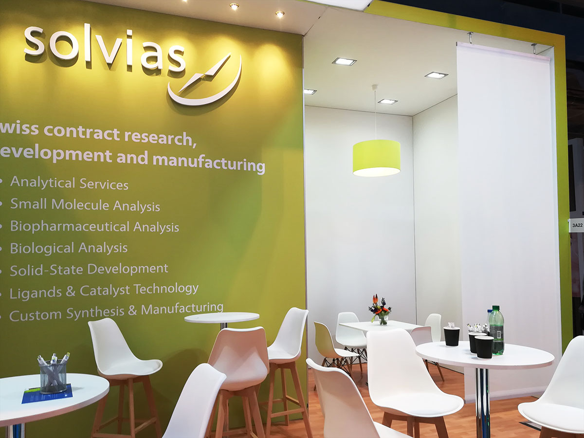 solvias2 Stand CPhI Congress (Madrid, Spain)