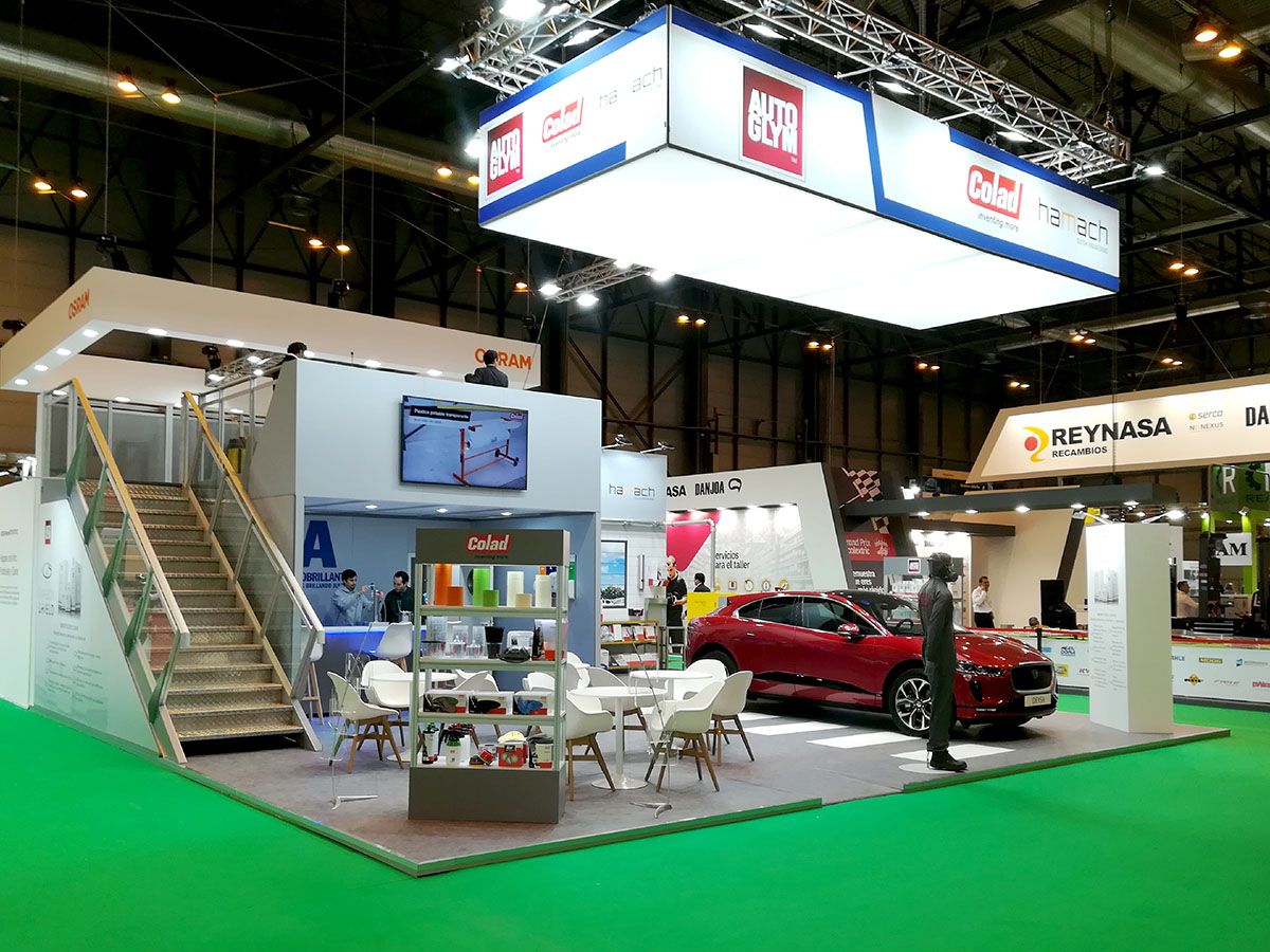 Stand-Autobrillante-Feria-Motortec-Madrid-2019-1-compressor Stand Motortec Trade Show (Madrid, Spain)