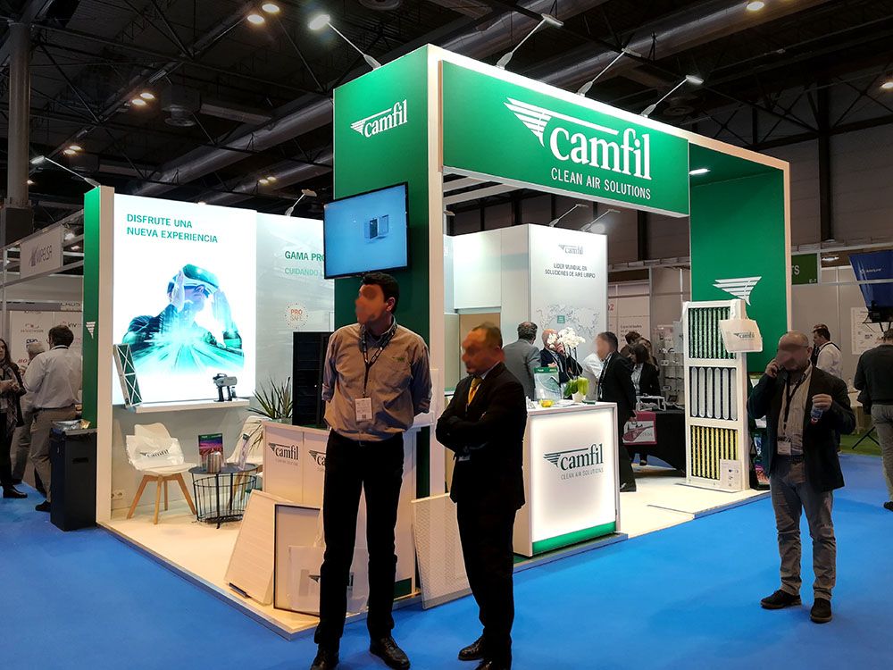 stand-camil-1- Stand Farmaforum Trade Show (Madrid, Spain)