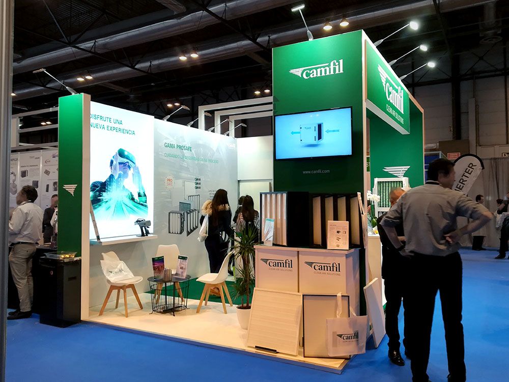 stand-camil-2- Stand Farmaforum Trade Show (Madrid, Spain)