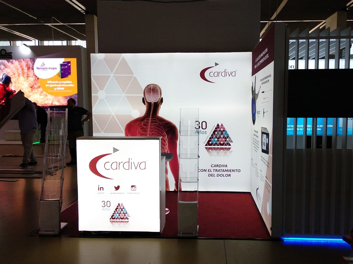 cardiva-stand-2 Stand SED Congress (Zaragoza, Spain)